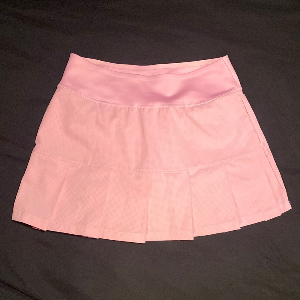 Puma Women's Pink Skort Tennis Athletic Pleated Bottoms Size M